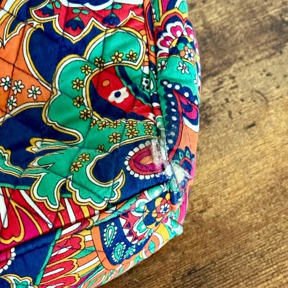 Vera Bradley Venetian Paisley Shoulder Bag – Large Quilted Tote - Picture 12 of 15